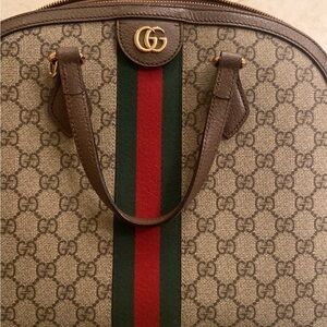 Gucci Supreme Ophidia top handle handbag -Authentic-